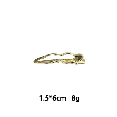 Women Fashion Alloy Love Bowknot Duckbill Hairpin