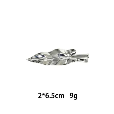 Women Fashion Alloy Love Bowknot Duckbill Hairpin