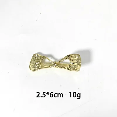 Women Fashion Alloy Love Bowknot Duckbill Hairpin