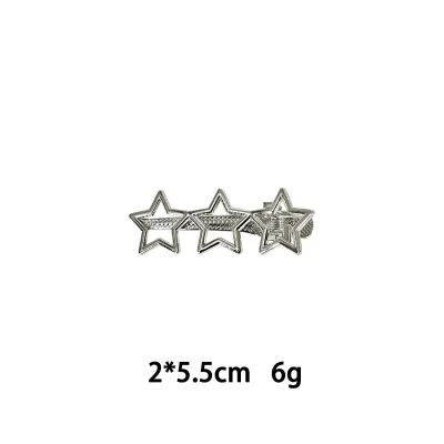 Women Fashion Alloy Love Bowknot Duckbill Hairpin