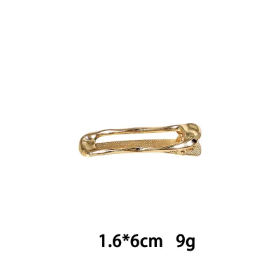 Women Fashion Alloy Love Bowknot Duckbill Hairpin