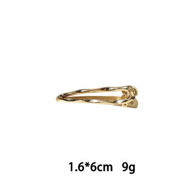 Women Fashion Alloy Love Bowknot Duckbill Hairpin