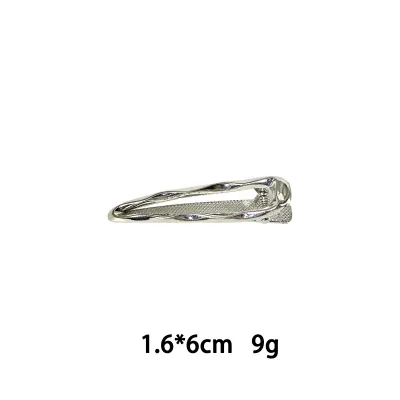 Women Fashion Alloy Love Bowknot Duckbill Hairpin