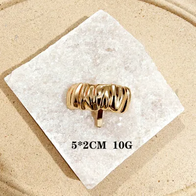 Women Fashion Geometric U-Shaped Zinc Alloy Hairpin