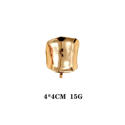Women Fashion Geometric U-Shaped Zinc Alloy Hairpin