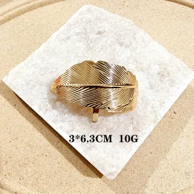 Women Fashion Geometric U-Shaped Zinc Alloy Hairpin