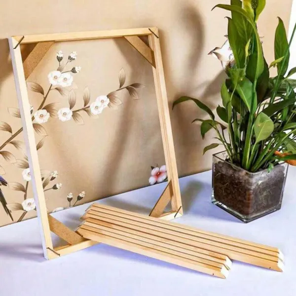 40x60cm Canvas Stretcher Frame DIY Bars Kit For Gallery Wrap