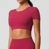 7105 Short Sleeve-Carmine