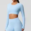 7104 Long Sleeve-Sky Blue