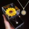 Simulation Sunflower With Necklace 2