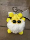Beige Yellow Ball