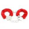 Red Fur Toy Handcuffs