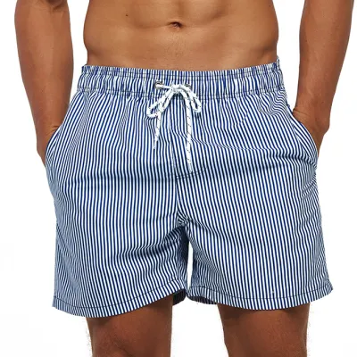 Men's Fashion Casual Printed Loose Beach Trunks Polyester Lightweight