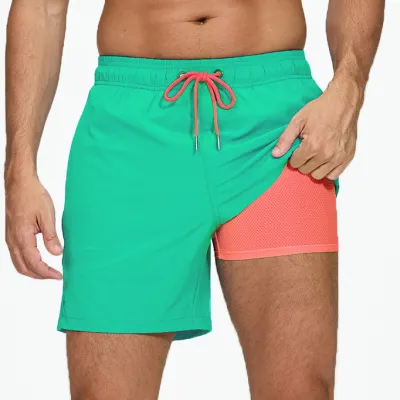 Men's Fashion Casual Printed Quick-Drying Beach Trunks