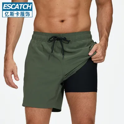 Men's Fashion Casual Printed Quick-Drying Beach Trunks