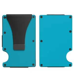 Men Fashion Casual Aluminum Alloy Anti-Magnetic RFID Card Holder Wallet