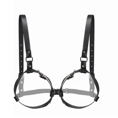 Adult Sex Tone Leather Chest Bound BDSM Lingerie Accessories