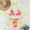 Yellow Powder Tie-Dyeing