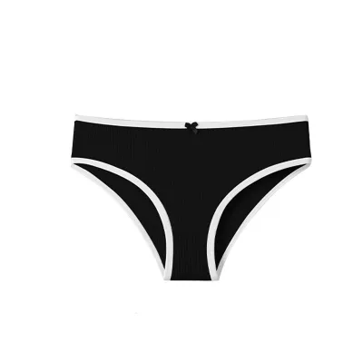 Women Fashion Sexy Cotton Low Waist Panties