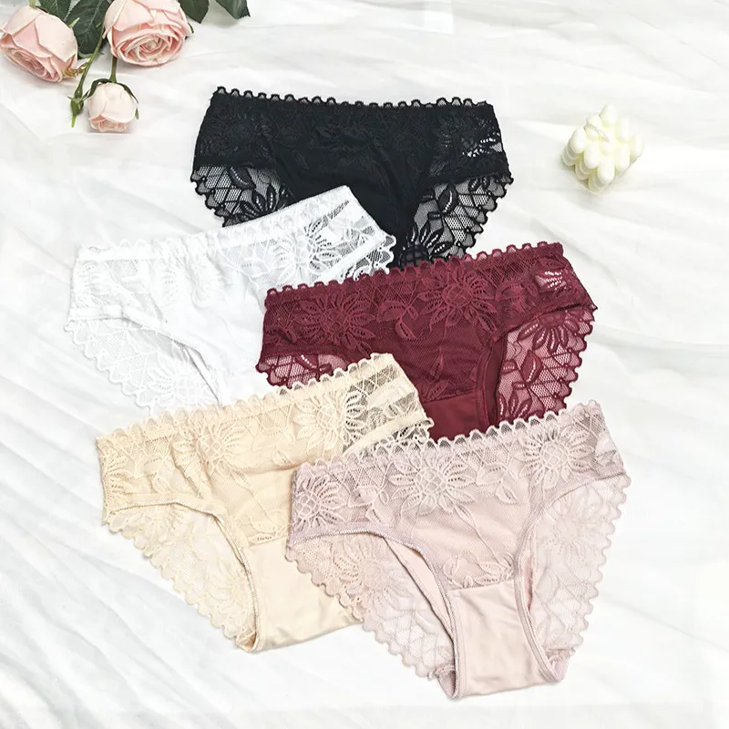 Women Sexy Solid Color Seamless Panties