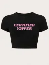 CERTIFIED YAPPER Black