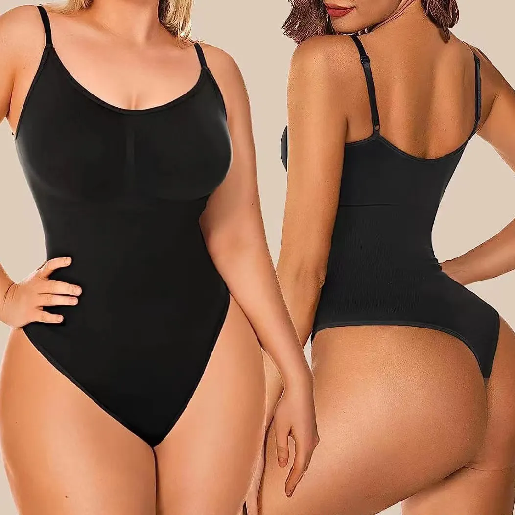 Women Sexy Solid Color Shapewear Bodysuit