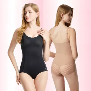 Women's Traceless Non-Steel Double-Layer Belly Tight Waist Shapewear Bodysuit