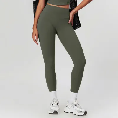 Women's Quick-Drying High Waist Yoga Leggings - Casual Sportswear Bottoms