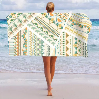 Fashion Printed Microfiber Quick-Drying Beach Towel