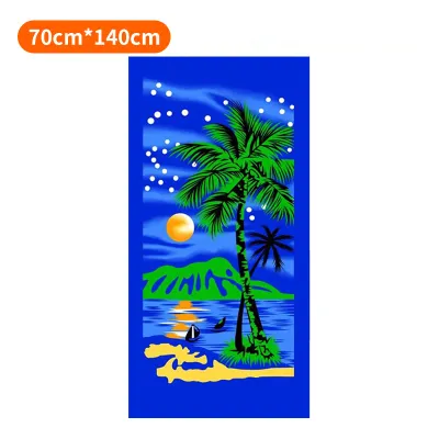 Superfine Fiber Microfiber Absorbent Quick-Drying Beach Towel