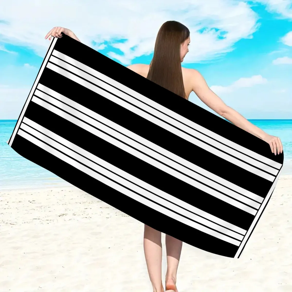 Microfiber Adult Swimming Quick-Drying Absorbent Beach Towel