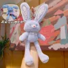Tiny Flower Pull Rabbit-Purple