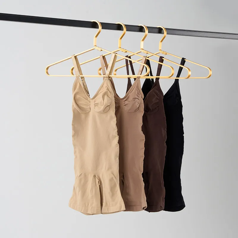 Women Buttocks Reinforced Slimming Belly Tinting Tunic Seamless Body Romper