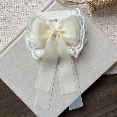 Kids Lace Bow Princess Hairpin for Children