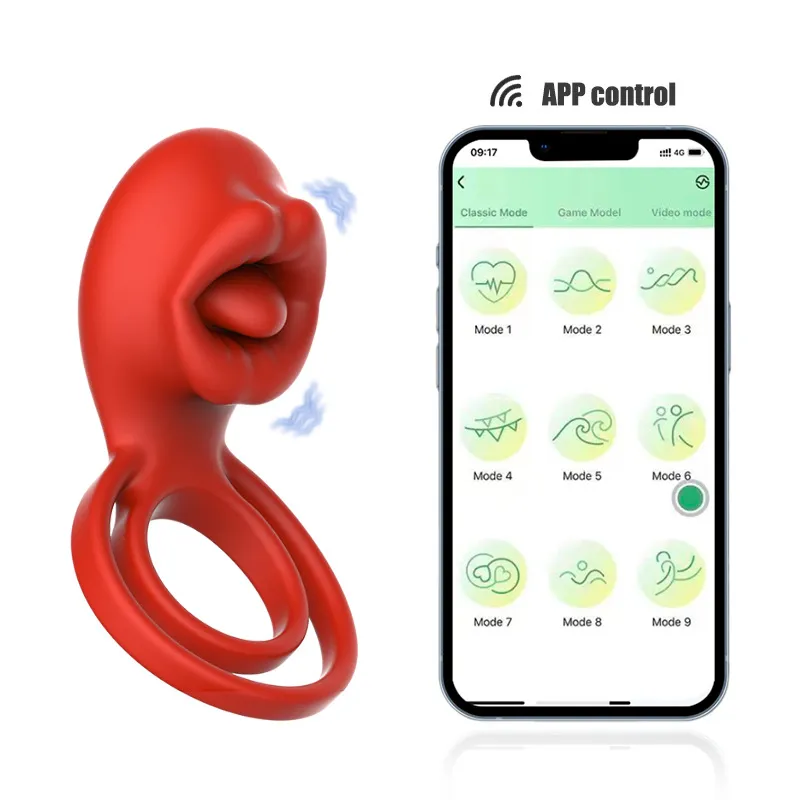 Adult Sex Toy Electric Lock Ring