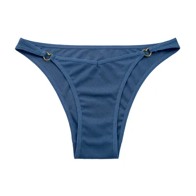 Women Fashion Sexy Solid Color Breathable Low Waist Thong