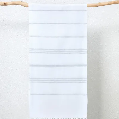 Women Fashion Casual Stripe Quick Drying Beach Towel