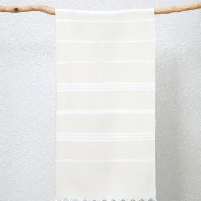 Women Fashion Casual Stripe Quick Drying Beach Towel