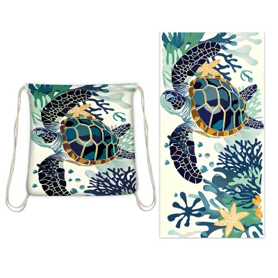 Women Fashion Casual Printed Beach Towel