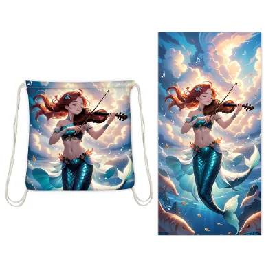 Women Fashion Casual Printed Beach Towel