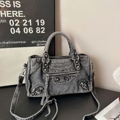 Women Fashion Casual Denim Handbag