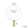 N2503-6 Tassel Turquoise