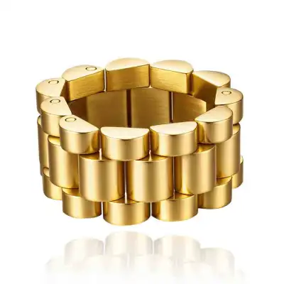 Fashion Simple 10mm Watch Chain 304 Stainless Steel Ring