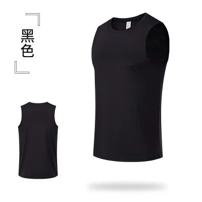 Men's Quick-Dry Breathable Sleeveless Tank Top Solid Color Casual Workout