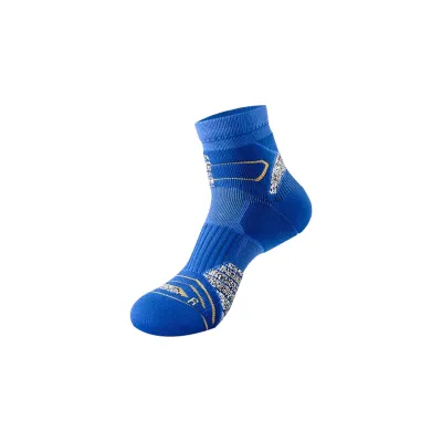 Men's Fashion Color Block Mid-Calf Cotton Basketball Socks