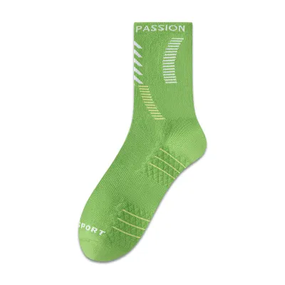Men's Fashion Casual Mid-Calf Cotton Socks with Letter Pattern