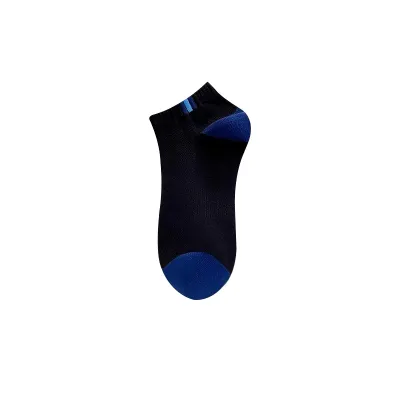 Men's Fashion Casual Color Block Breathable Cotton Socks