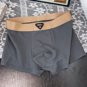 Men Fashion Casual Mesh Jacquard Breathable Underwear
