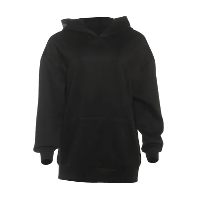 Women Fashion Sexy Perspective Mesh Stitching Long Sleeve Hoodies