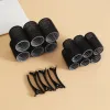 Black Set (4Cm 3Cm Clip) 6 Each